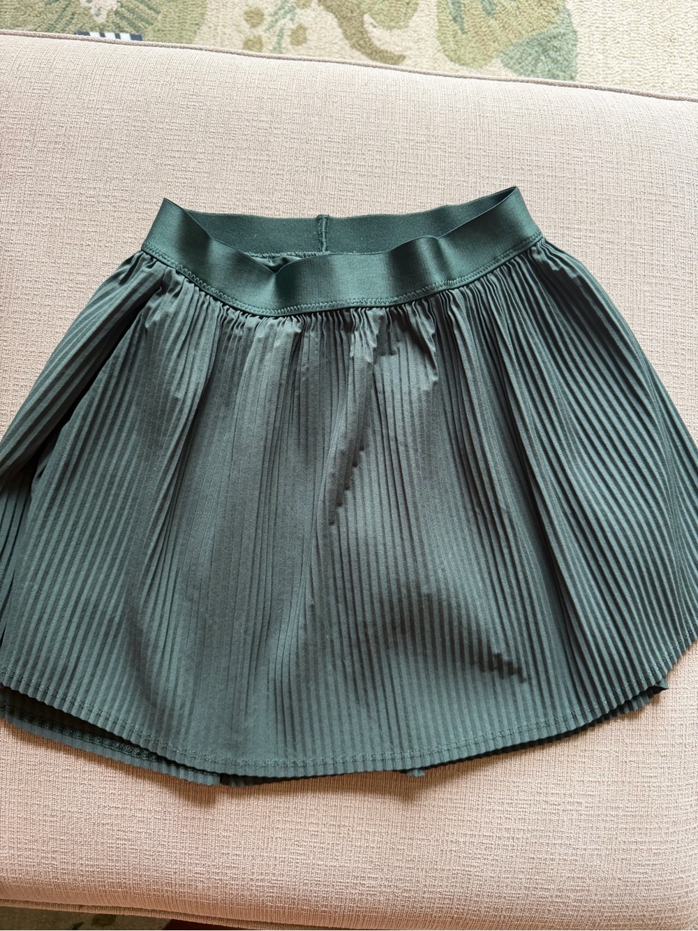 all in motion Forest Green Pleated Skater Skirt